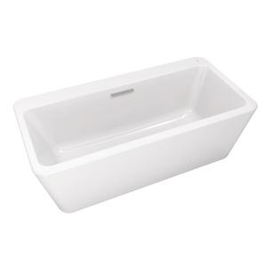 Acacia Evolution 1.7M Acrylic Seamless Freestanding Tub