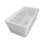 Acacia Evolution 1.7M Acrylic Seamless Freestanding Tub
