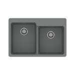 Carysil 250R Tango Double Bowl Kitchen Sink
