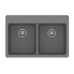 Carysil 4520 Largo Double Bowl Kitchen Sink