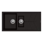 Carysil D150 Jazz One and Half Bowl with Drainer Kitchen Sink