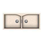 Carysil 4520 Largo Double Bowl Kitchen Sink