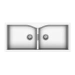 Carysil 4520 Largo Double Bowl Kitchen Sink