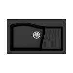 Carysil D100 New Ascend Single Bowl with Drainer Kitchen Sink