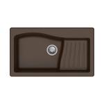 Carysil D100 New Ascend Single Bowl with Drainer Kitchen Sink