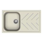 Carysil D100 New Beethoven Single Bowl with Drainer Kitchen Sink