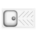 Carysil D100 New Beethoven Single Bowl with Drainer Kitchen Sink
