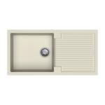 Carysil D100L Rimo Single Bowl with Drainer Kitchen Sink