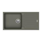 Carysil D100L Rimo Single Bowl with Drainer Kitchen Sink