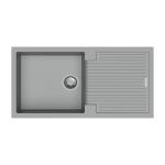 Carysil D100L Rimo Single Bowl with Drainer Kitchen Sink