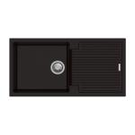 Carysil D100L Rimo Single Bowl with Drainer Kitchen Sink