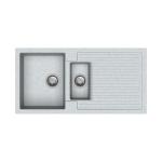 Carysil D150 Rimo one and a half Bowl with Drainer Kitchen Sink