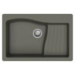 Carysil D100 Swan Single Bowl with Drainer Kitchen Sink