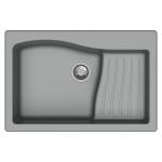 Carysil D100 Swan Single Bowl with Drainer Kitchen Sink