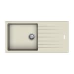 Carysil D100L Tip Toe Single Bowl with Drainer Kitchen sink
