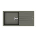 Carysil D100L Tip Toe Single Bowl with Drainer Kitchen sink