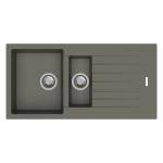 Carysil D150 Tip Toe Single with Drainer Kitchen Sink