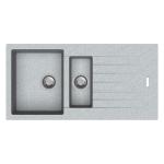 Carysil D150 Tip Toe Single with Drainer Kitchen Sink