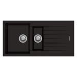 Carysil D150 Tip Toe Single with Drainer Kitchen Sink