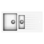 Carysil D150 Tip Toe Single with Drainer Kitchen Sink