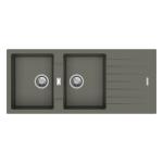 Carysil D200 Tip Toe Double Bowl with Drainer Kitchen Sink