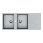 Carysil D200 Tip Toe Double Bowl with Drainer Kitchen Sink