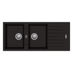 Carysil D200 Tip Toe Double Bowl with Drainer Kitchen Sink
