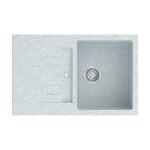 Carysil D100S Tip Toe Single Bowl with Drainer Kitchen Sink