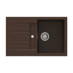 Carysil D100S Tip Toe Single Bowl with Drainer Kitchen Sink
