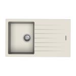 Carysil D100 Tip Toe Single Bowl with Drainer Kitchen Sink