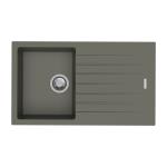 Carysil D100 Tip Toe Single Bowl with Drainer Kitchen Sink