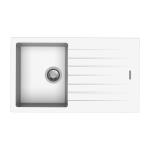 Carysil D100 Tip Toe Single Bowl with Drainer Kitchen Sink