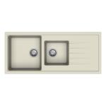 Carysil D200 Vivaldi Double Bowl Kitchen Sink with Drainer