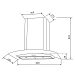 Lara Neo 60 Designer Chimney