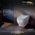 Hindware Wall Hung Element Plus (Matte White)
