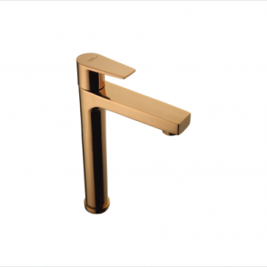 PILLAR COCK TAP TALL IN ROSE GOLD