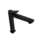 PILLAR COCK TAP TALL IN CHROME BLACK