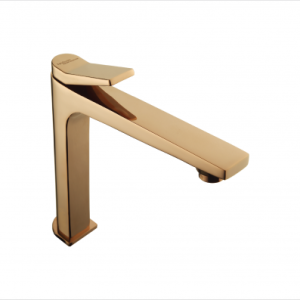 PILLAR COCK TALL TAP IN ROSE GOLD