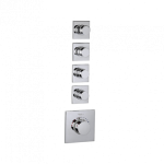 Thermostatic Valve 4 Way Volume Control