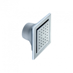Body Shower 120 mm Dia Square Shape (Brass)