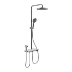 4 Way Integrated Shower Console – Piano LED Set