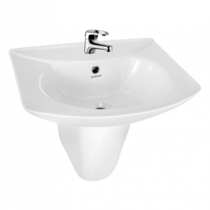 Studio Half Pedestal Wash Basin