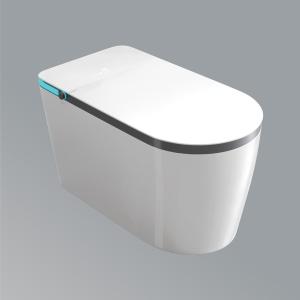 Enzo Neo -Wall-hung toilet with soft-close seat in white