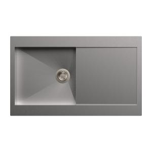 Carysil Rege Single Bowl With Drainer 34x20x8