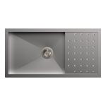 Carysil Polo Single and Double Bowl With Drainer 36x18x8