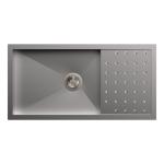 Carysil Polo Single and Double Bowl With Drainer 36x20x8