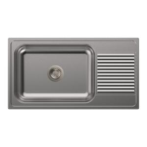 Carysil Vogue Single Bowl With Drainer 40x20x9