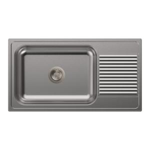 Carysil Vogue Single Bowl With Drainer 40x20x8
