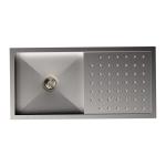 Carysil Polo Single and Double Bowl With Drainer 40x20x8