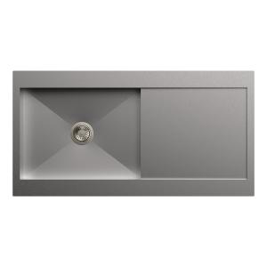Carysil Rege Single Bowl With Drainer 40x20x8
